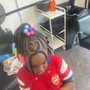 Kid's Braids w/ beads