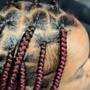 Knotless braids