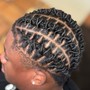 Men’s Box Braids (Undercut Only)