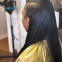 Hot Oil Scalp Treatment w/ Silk Press