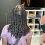 Boho/goddess Knotless box braids