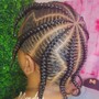 Kid's Braids with extension