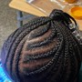 Small Knotless Braids