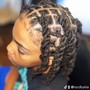 Knotless soft Braids