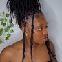 Small French curl box Braids