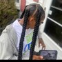 Fulani braids medium