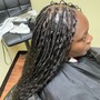 Mid-Back Box Braids