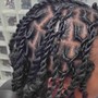 Two Strand Twist (Natural Loose Hair)