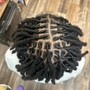 Men Braids Straight backs