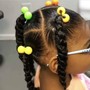 GIRLS PONYTAILS (BEADS INCLUDED)