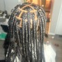 Knotless BoHo braids