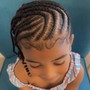 Kid's Braids (12yr & under) w/o extensions