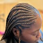 Cornrows with extension