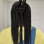 Medium Twists on natural hair