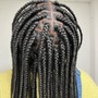 Plaits on natural hair