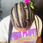 Small Knotless Box Braids