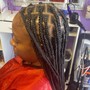 Sister braids/locs