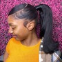 Frontal ponytail