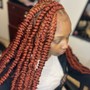 Large Knotless Braids