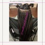 Medium Box Braids ( traditional )