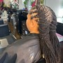 Kids cornrows 6-8 braids