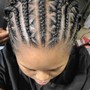 Box Braids, Individual Lashes