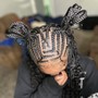 Men braids (Unstitched )