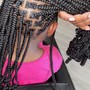 Small knotless Braids