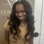 Half up/down Sew In