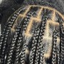 Medium Knotless Braids