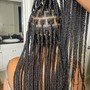 Medium Knotless Braids