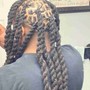 Comb/Flat/Two-Strand Twist