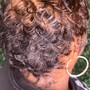 Partial Foil Highlights-Short Hair