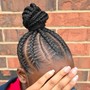 Braided Ponytail ( Med )