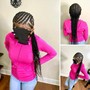 Free Style Feed in Braids. (Braided HAiR iNCLUDED)!!!