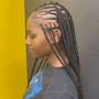 Braid Down (under sew in or wig braids)