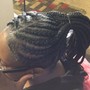 Feed in braided style