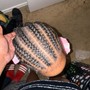 Large Knotless Braids