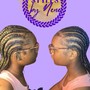 Braid Down (under sew in or wig braids)