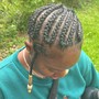 Small short butterfly Locs