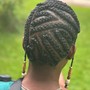 Small short butterfly Locs