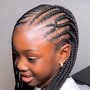 Kid's Braids with extensions