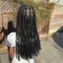 Small Knotless Braids