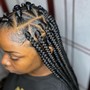 Small Knotless Braids