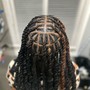 Small Knotless Braids