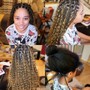 Goddess/Bohemian Knotless Braids