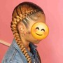 2 big Cornrows