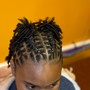 Kid's(12&under) Loc Retwist(short)