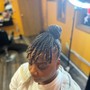 Kid's(12&under) Loc Retwist(short)