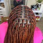 Senegalese twist knee length